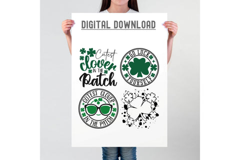 Kids St Patricks Day SVG Bundle | St Patricks Day Svg | Shamrock Svg | Clover Svg | Irish Svg | Svg Files For Cricut | St Patricks Day PNG SVG TonisArtStudio 