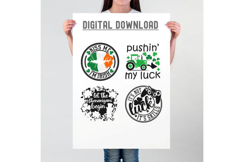 Kids St Patricks Day SVG Bundle | St Patricks Day Svg | Shamrock Svg | Clover Svg | Irish Svg | Svg Files For Cricut | St Patricks Day PNG SVG TonisArtStudio 