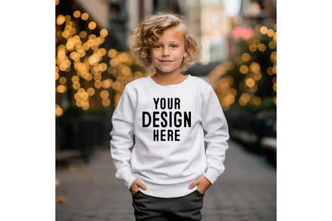 Kids Sweatshirt Mockup Bundle 1 Mock Up Photo Craftlabsvg24 