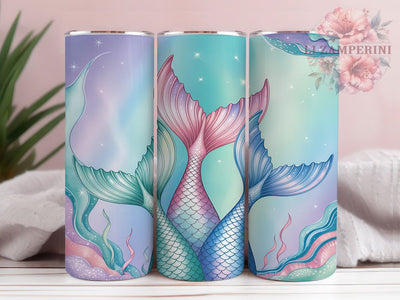 Kids Under Sea Mermaid Tumbler, Mermaid Tails Sublimation Design, Under Sea Scales Art, 20oz Mermaid Tumbler, Whimsical Ocean Mug, Cute Mermaid Cup, Stylish Sea Wrap Sublimation Li Zamperini 