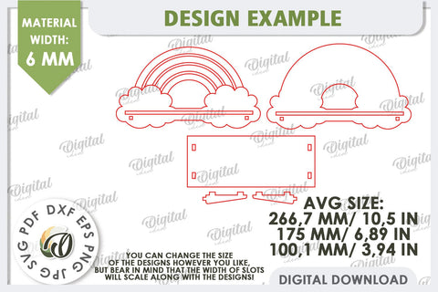 Kids Wall Shelfs Laser Cut Bundle. Shelfs for Kids Room SVG SVG Evgenyia Guschina 