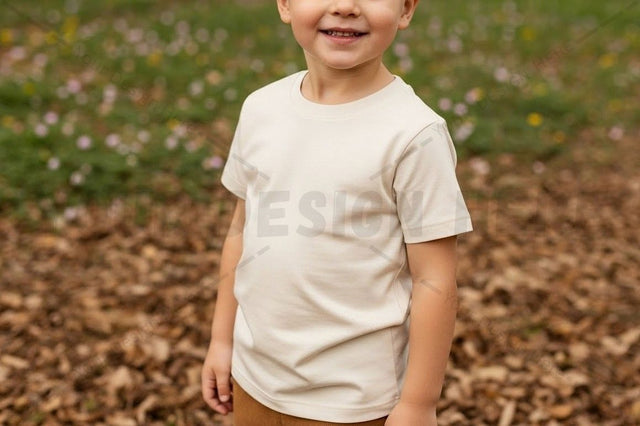 Kids white t-shirt mockup Mock Up Photo Designangry 