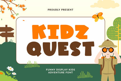 Kidz Quest Font Mozarella 
