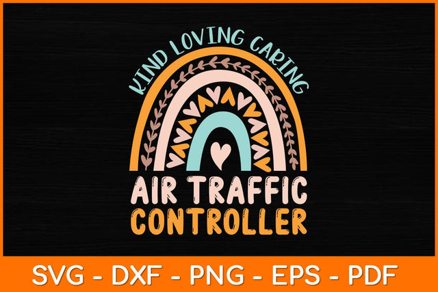 Kind Loving Caring Air Traffic Controller Svg Design SVG artprintfile 