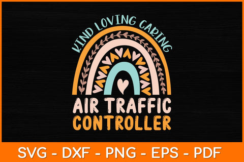 Kind Loving Caring Air Traffic Controller Svg Design SVG artprintfile 