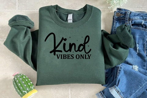 Kind vibes only SVG Design SVG Designangry 
