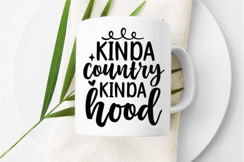 Kinda country kinda hood SVG Design SVG Designangry 