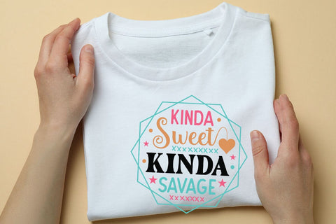 kinda sweet kinda savage SVG Angelina750 