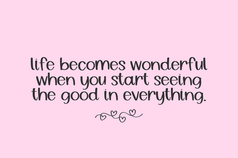 Kinda Wonderful Sans Font Beck McCormick 