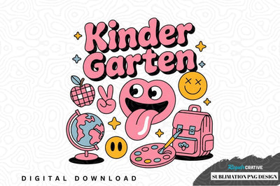 Kinder garten sublimation png design Sublimation Regulrcrative 