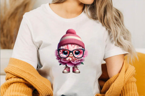 Kindergarten Nursery Kids Peony Sublimation Clipart Bundle Sublimation SVGArt 