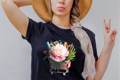 Kindergarten Nursery Kids Peony Sublimation Clipart Bundle Sublimation SVGArt 