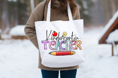 kindergarten teacher PNG Design Sublimation Designangry 