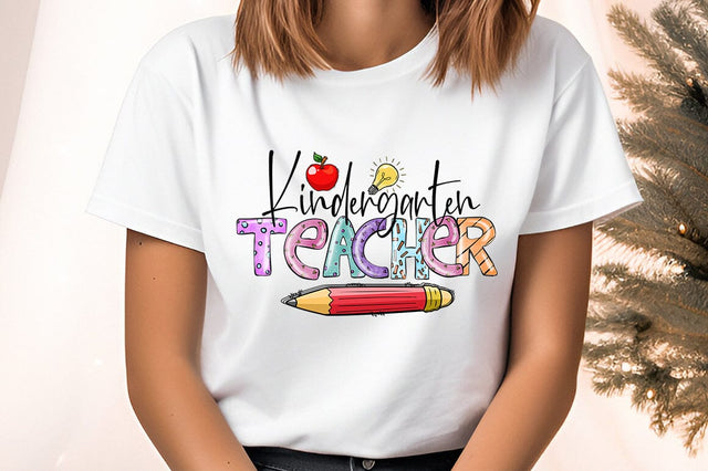 kindergarten teacher PNG Design Sublimation Designangry 