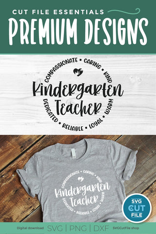 Kindergarten Teacher svg - a Kindergarten svg for teacher SVG SVG Cut File 