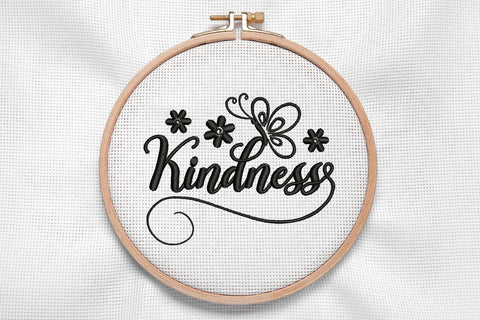 Kindness for Machine Embroidery Embroidery/Applique DESIGNS SvgOcean 