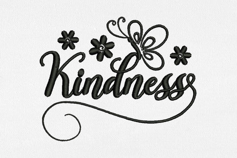 Kindness for Machine Embroidery Embroidery/Applique DESIGNS SvgOcean 