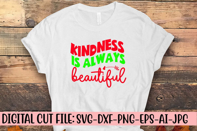 Kindness Is Always Beautiful Retro SVG SVG Syaman 