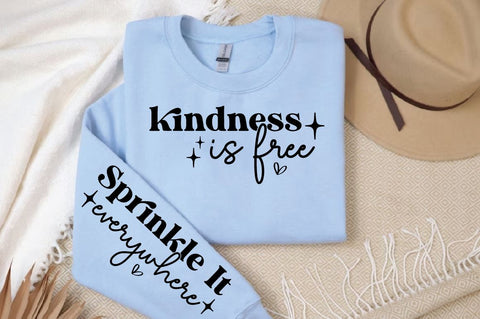 kindness is free Sleeve SVG Design SVG Designangry 