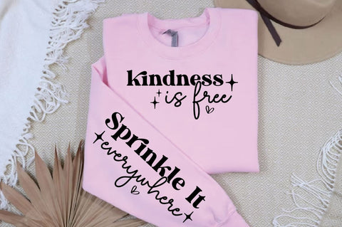 kindness is free Sleeve SVG Design SVG Designangry 