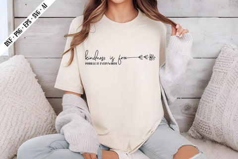 Kindness is Free Sprinkle It Everywhere Svg, Sarcastic Svg Designs SVG shah alam 