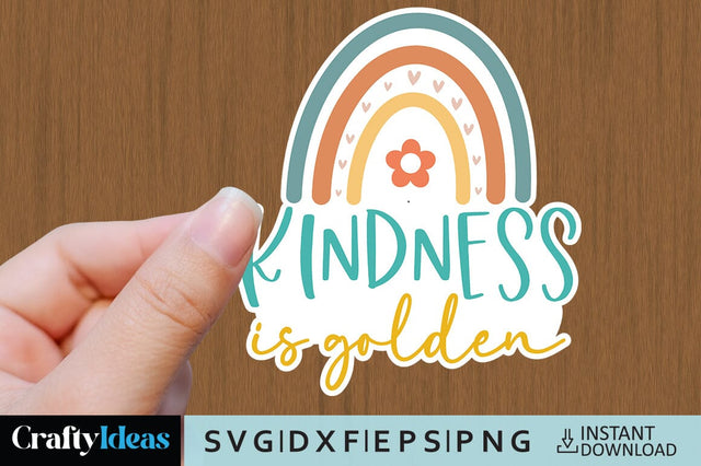 Kindness is golden SVG Crafty Ideas 
