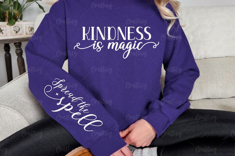 Kindness is magic Sleeve SVG Design SVG Designangry 