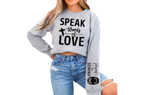 Kindness is Universal Sleeve SVG Design, Inspirational sleeve SVG, Motivational Sleeve SVG Design, Positive Sleeve SVG SVG Regulrcrative 