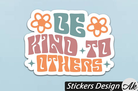 Kindness Stickers SVG Bundle SVG akazaddesign 