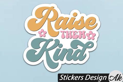 Kindness Stickers SVG Bundle SVG akazaddesign 