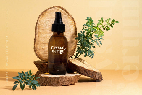 Kindora Bufferly - Modern Vintage Serif Font Font Letterena Studios 