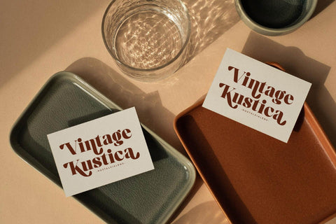 Kindora Bufferly - Modern Vintage Serif Font Font Letterena Studios 
