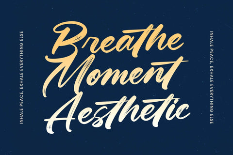 Kinetic Motion - Modern Brush Font Font Letterena Studios 