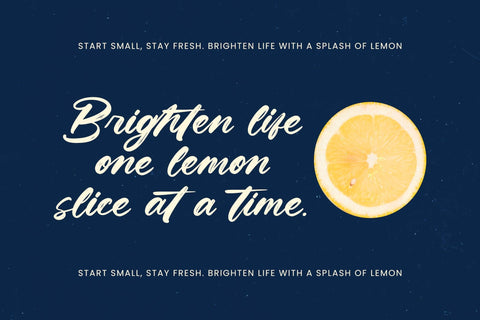 Kinetic Motion - Modern Brush Font Font Letterena Studios 