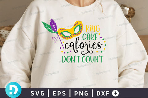 King cake calories dont count SVG Design SVG Regulrcrative 