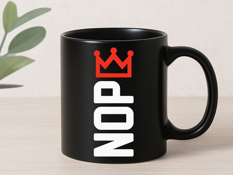 King NOP SVG Crown NOP Vertical Design PNG SVG BillahCrafts 