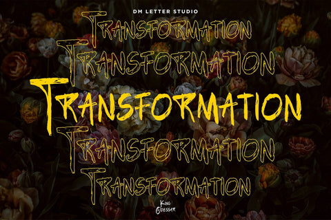 King Odessar Font Dm Letter Studio 