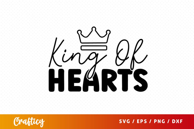 King of hearts SVG Design SVG Designangry 
