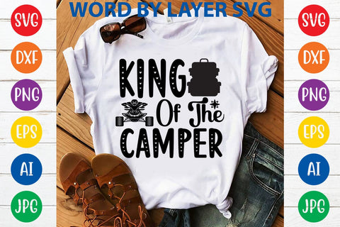 King Of The Camper SVG DESIGN SVG Rafiqul20606 