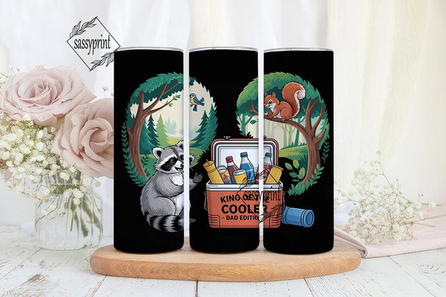 King of the Cooler Tumbler Wrap Sublimation sassyprint 