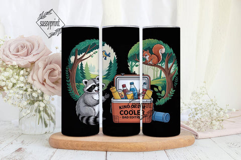 King of the Cooler Tumbler Wrap Sublimation sassyprint 