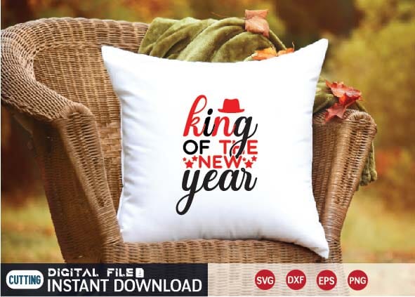 King of the New Year svg SVG designer krishna 
