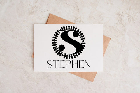 Kingsleigh Monogram Font Dm Letter Studio 