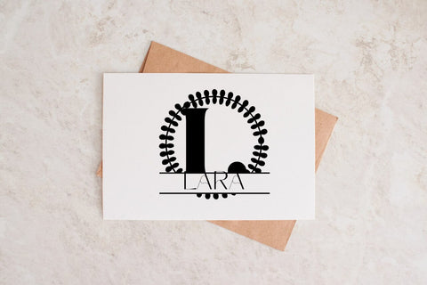 Kingsleigh Split Monogram Font Font Dm Letter Studio 