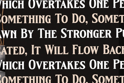 Kingtron - Modern Serif Display Font Letterena Studios 