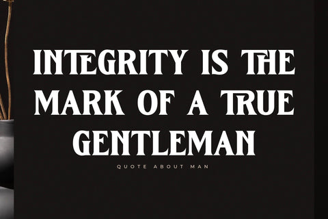 Kingtron - Modern Serif Display Font Letterena Studios 