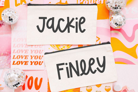 Kinleigh - Cute Handwritten Font Font KA Designs 