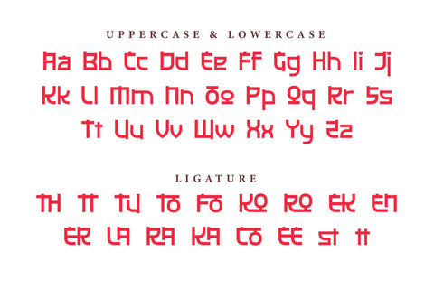 Kinserim - Korean Style Font Font twinletter 
