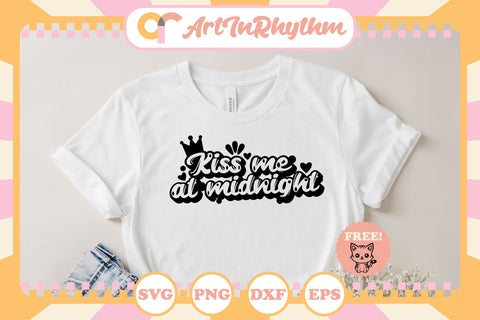 Kiss me at midnight / New Year svg SVG Artinrhythm shop 