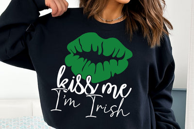 Kiss Me I'm Irish SVG | St Patricks Day SVG | Cut Files SVG TonisArtStudio 